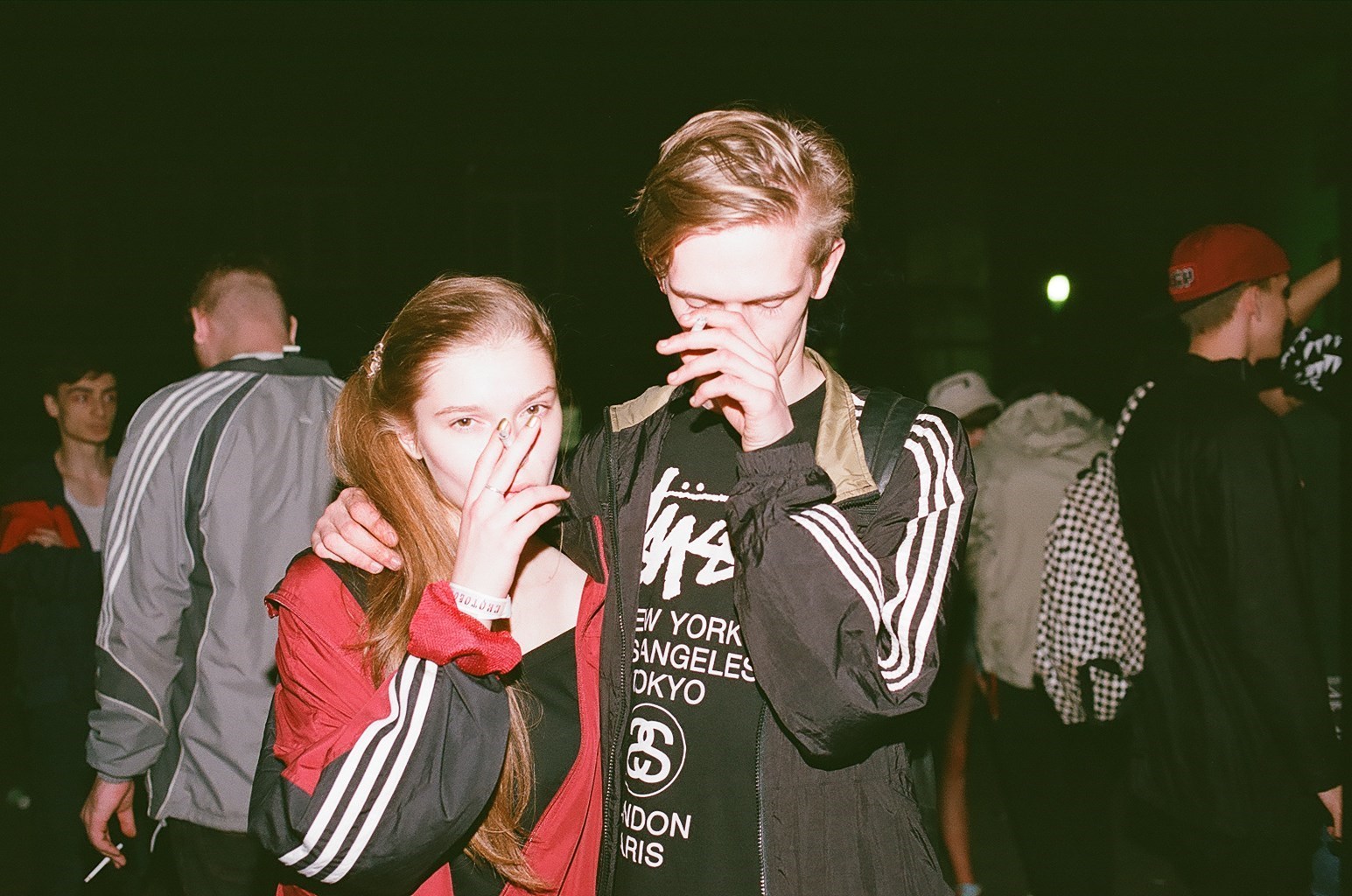 Stretched video collections Russian youth